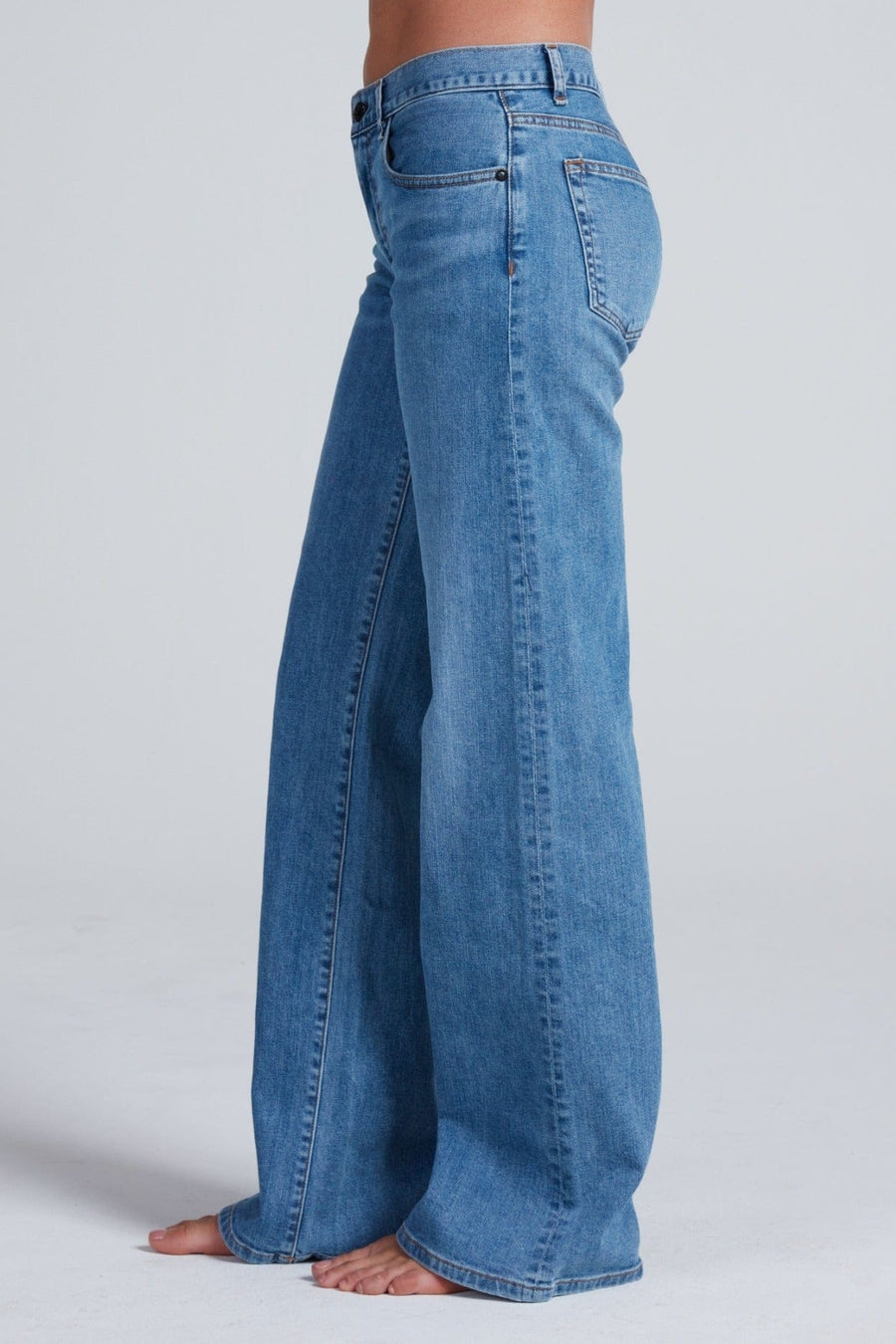 ASKK NY Cool Cat Jean in Clean Berkeley – side view