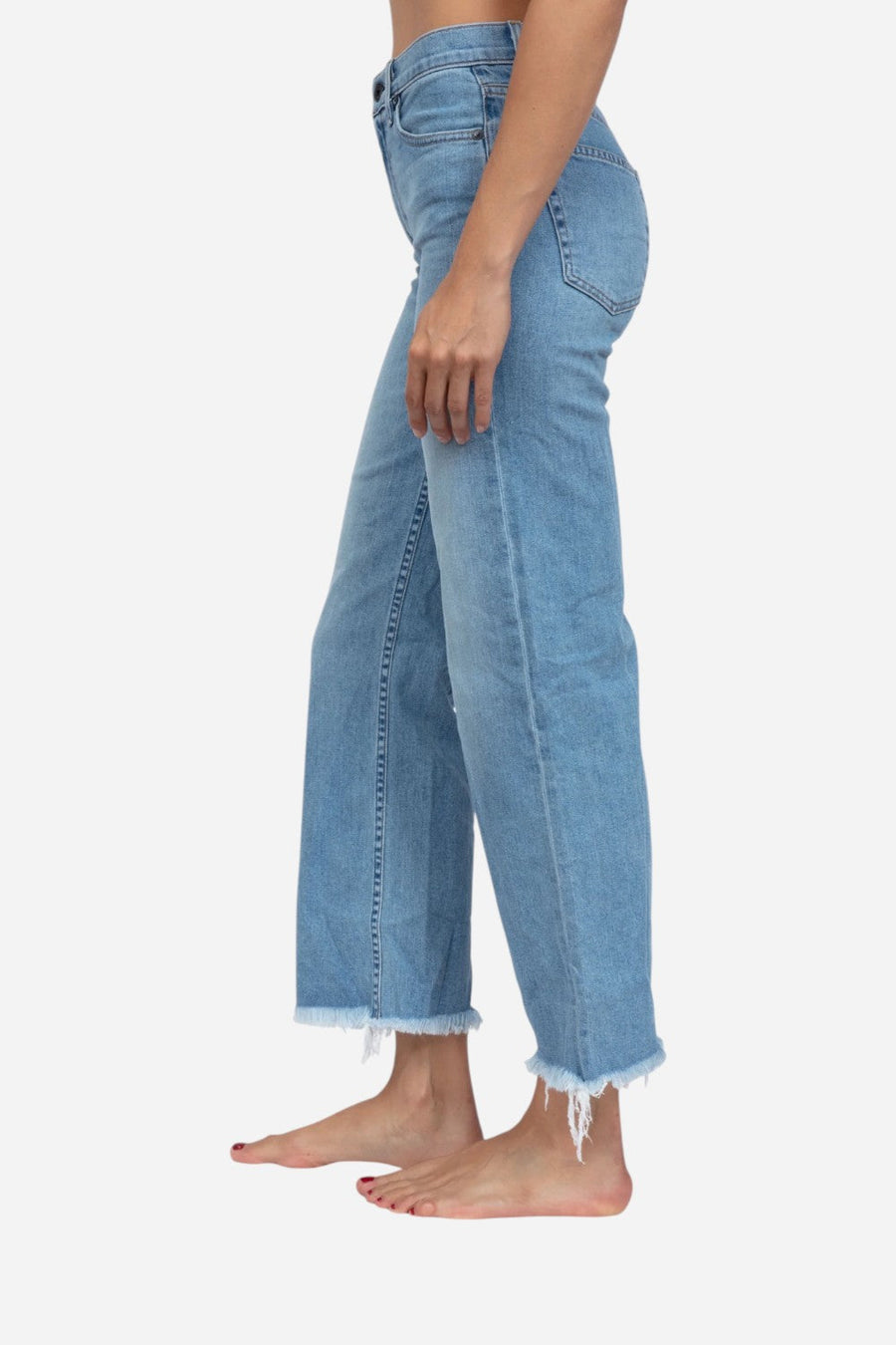 ASKK NY Crop Wide Leg in Keel Over – back view