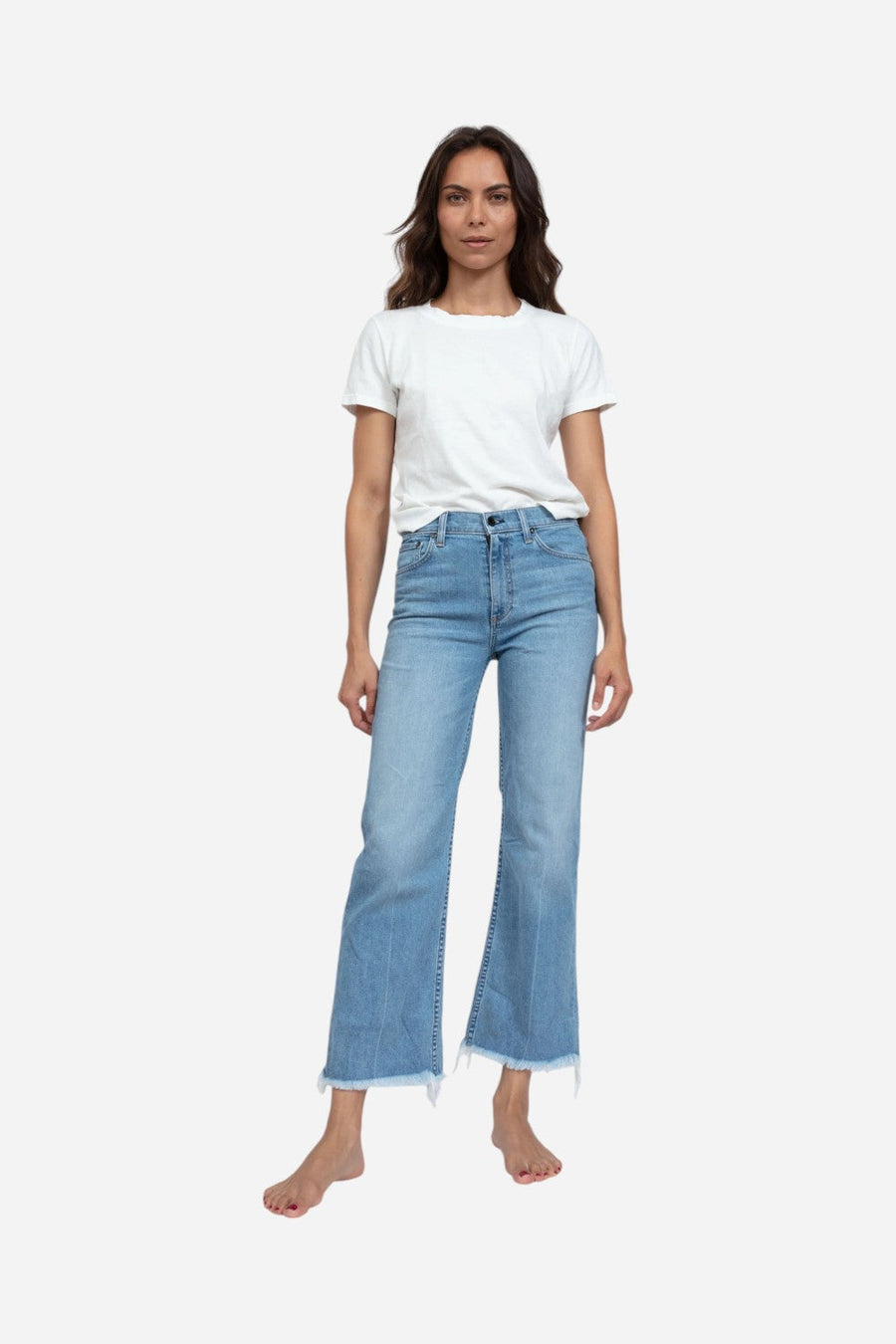 ASKK NY Crop Wide Leg in Keel Over – flat lay