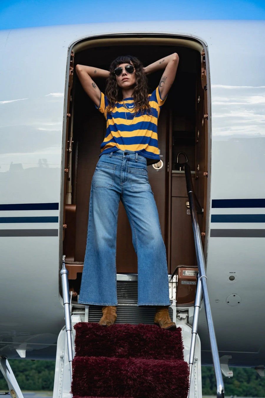 ASKK NY Cropped Sailor - Blondie – alternate