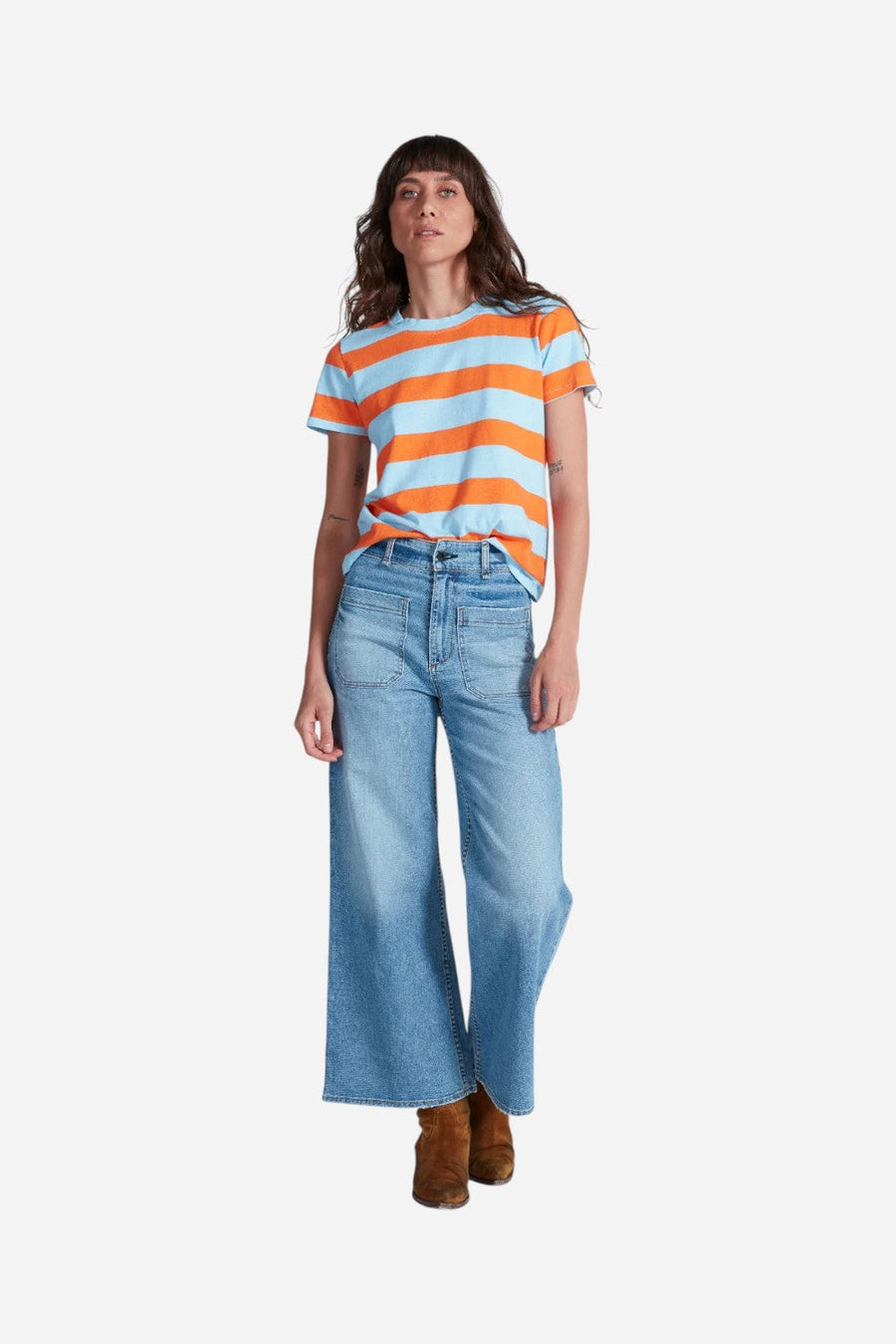 ASKK NY Cropped Sailor - Blondie – flat lay