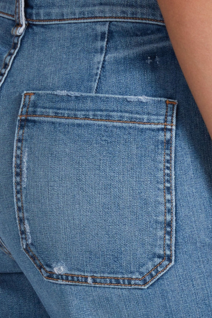 ASKK NY Cropped Sailor in Clean Venice – detail