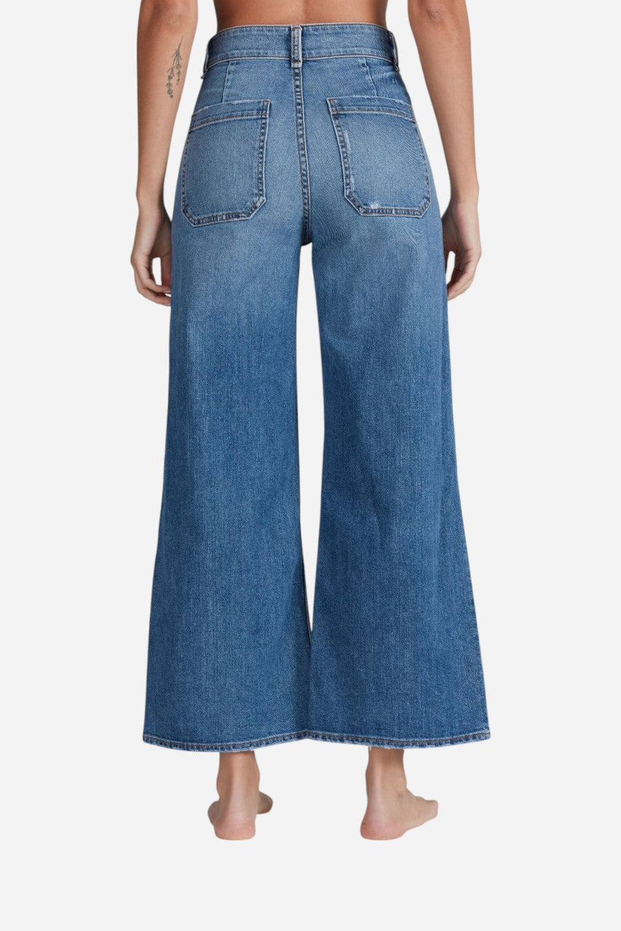 ASKK NY Cropped Sailor in Clean Venice – side view