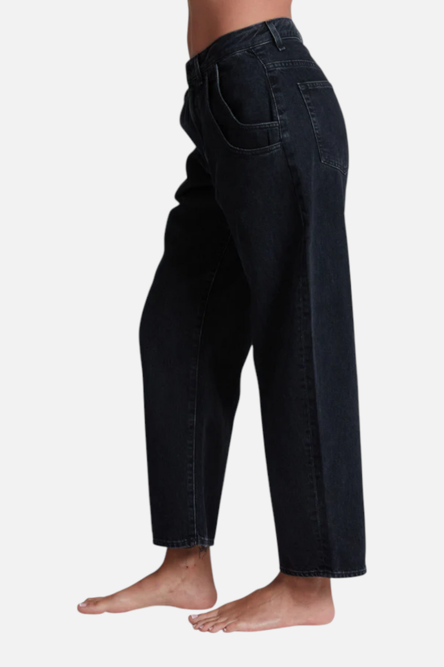 ASKK NY Lenox Jean in Double Stone – side view