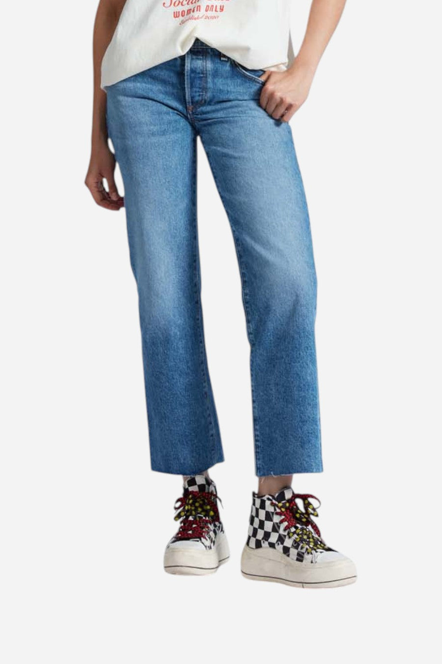 ASKK NY Low Rise Straight Muse – front view