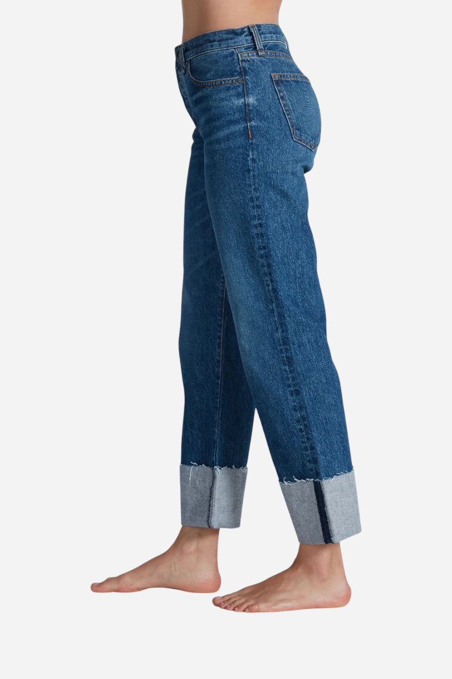 ASKK NY Mid Rise Straight - Paris – back view
