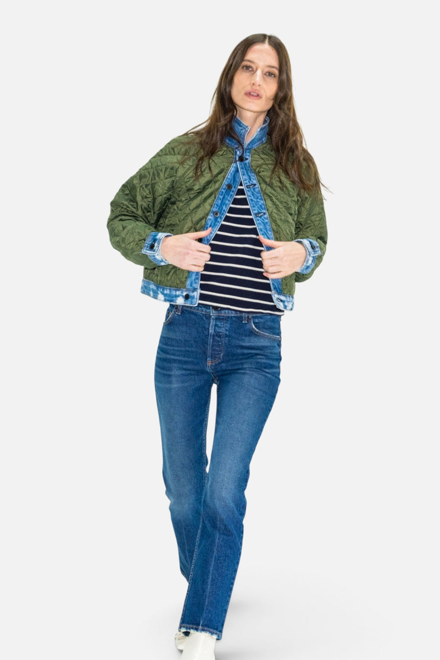 ASKK NY Original Slim Jean in Gunnison – side view
