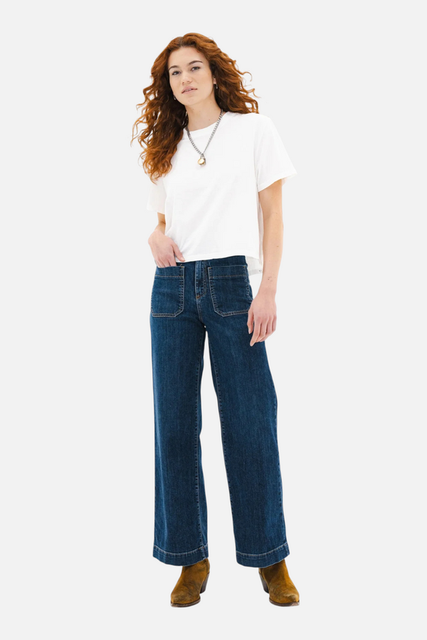 ASKK NY Sailor Jean in Dark Stone