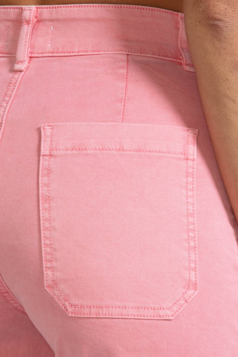 ASKK NY Twill Sailor in Washed Pink – side view