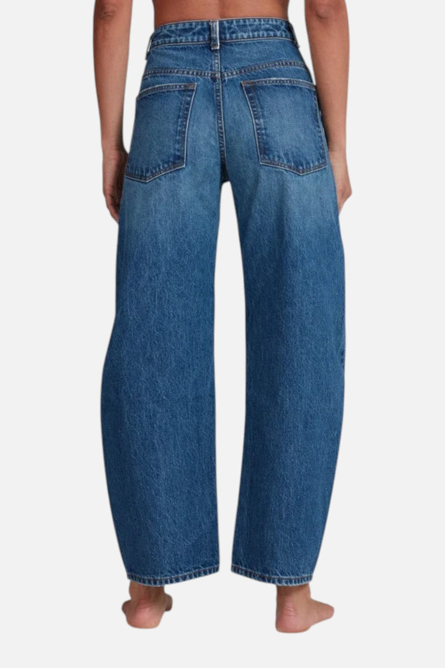 ASKK NY Twisted Barrel Jean in Gunnison – detail