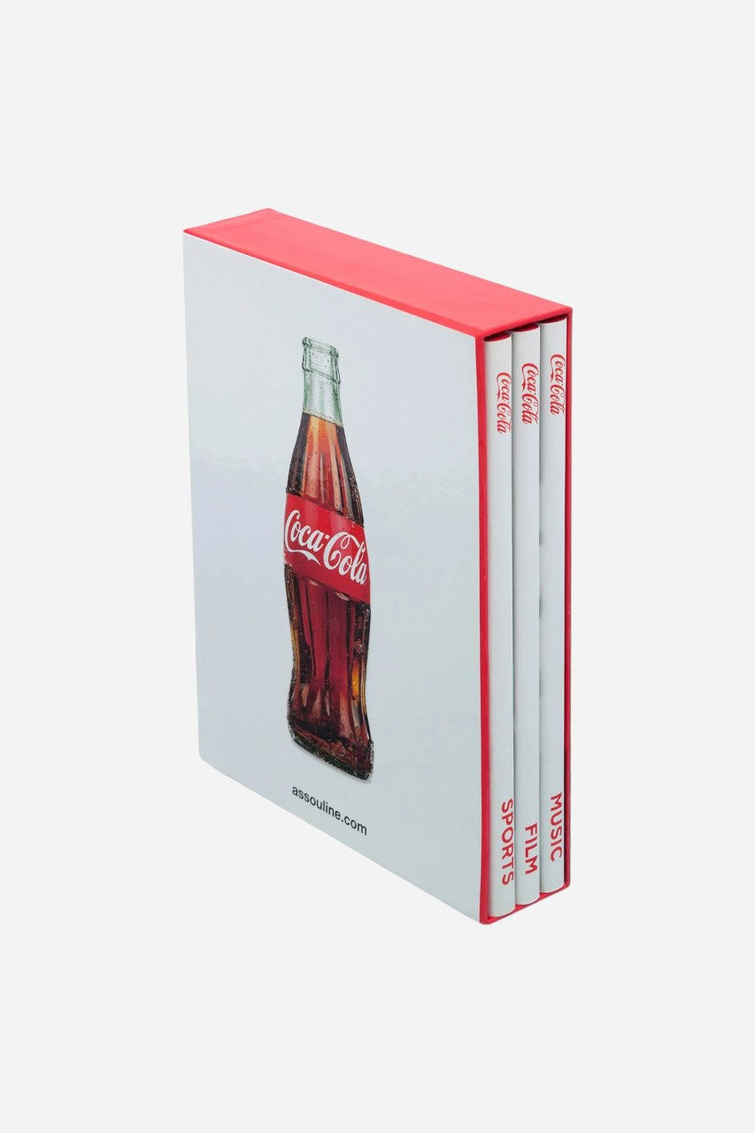 Assouline Coca-Cola: Film, Music, Sports Set of 3 – back view
