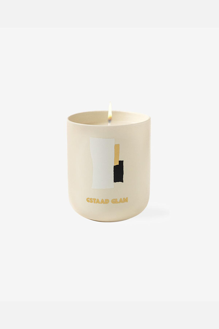 Assouline Gstaad Glam Travel Candle – back view