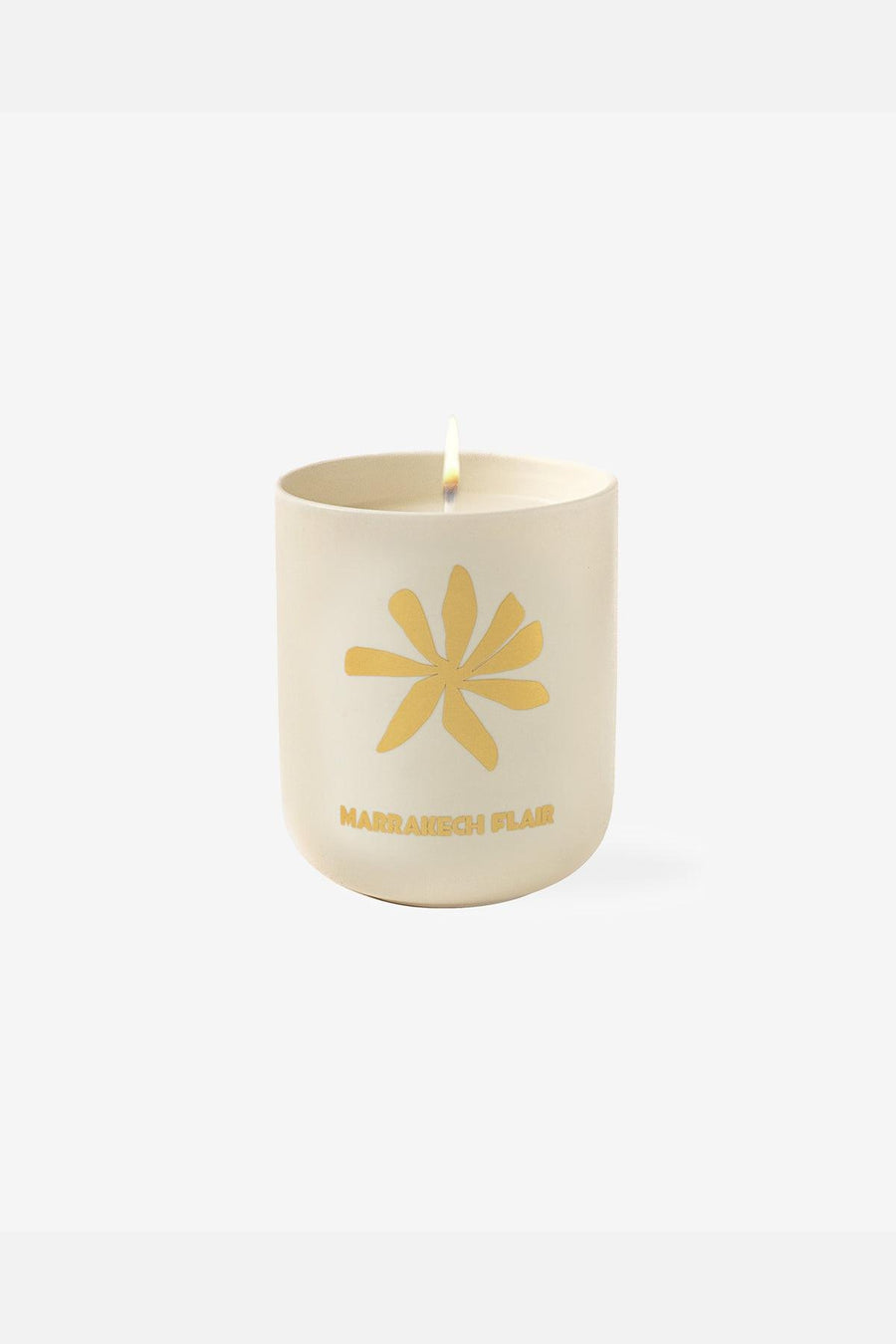 Assouline Marrakech Flair Travel Candle – back view