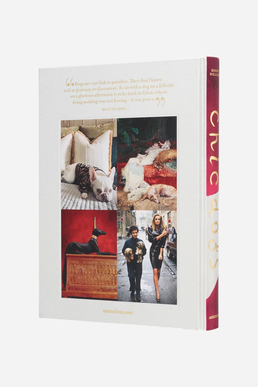 Assouline The Classics Collection: Chic Dogs – back view
