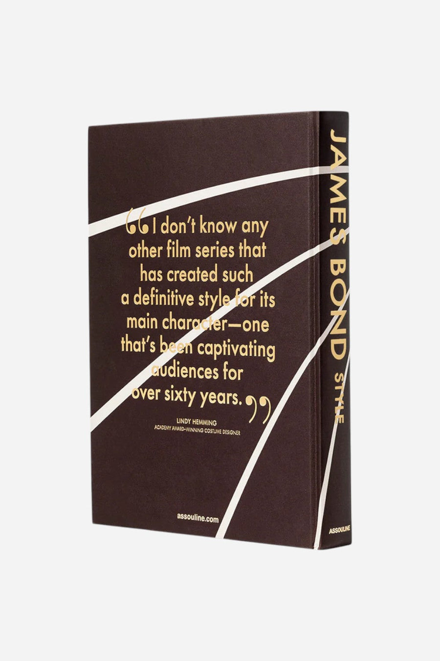 Assouline The Classics Collection: James Bond Style – back view