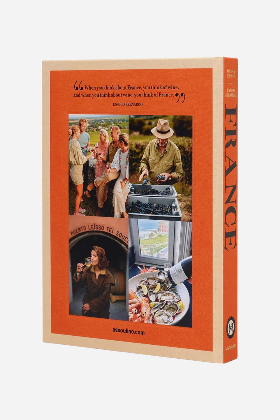 Assouline The Classics Collection: Wine & Travel France – back view