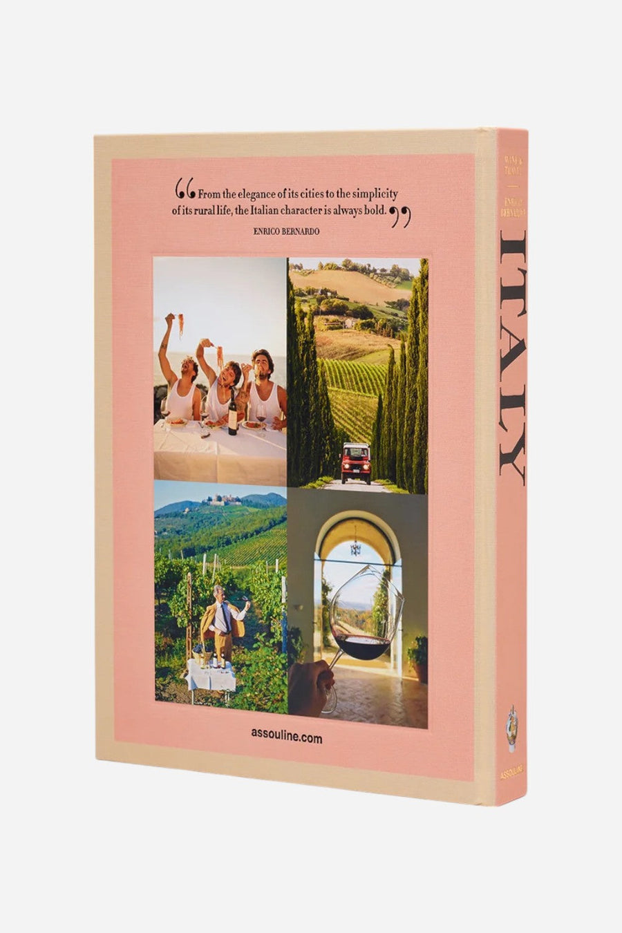 Assouline The Classics Collection: Wine & Travel Italy – back view