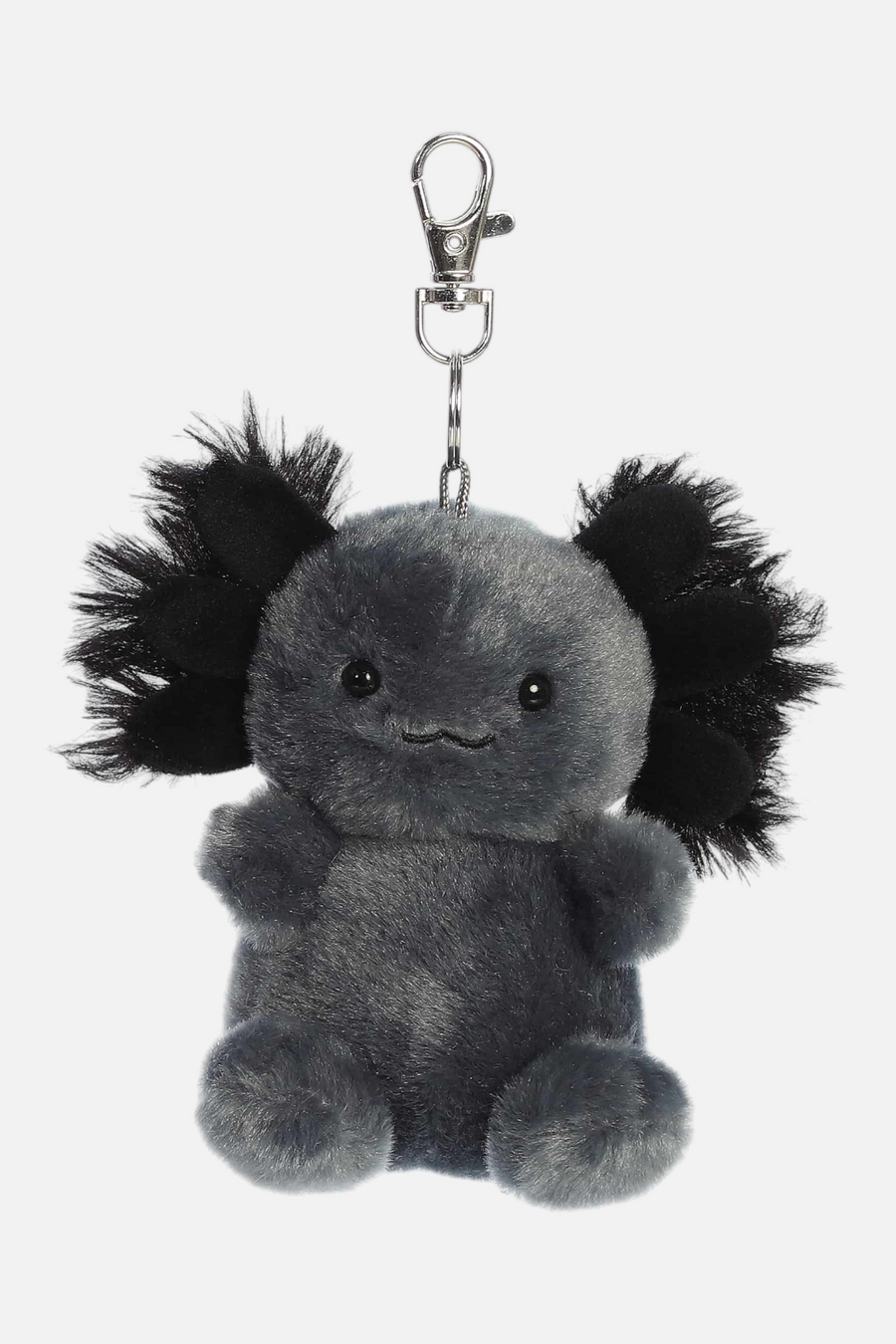 Aurora Onyx Axolotl Clip On – front view