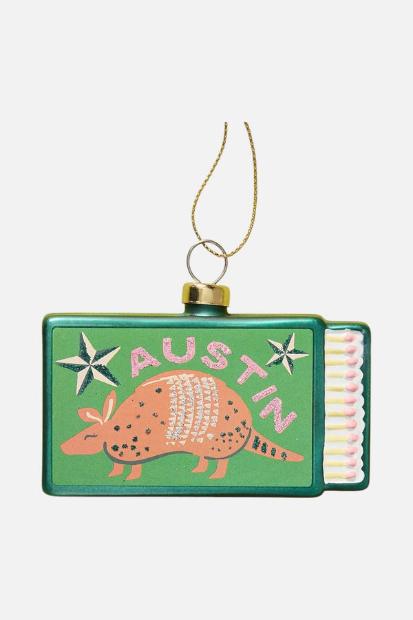 Austin Matchbook Ornament