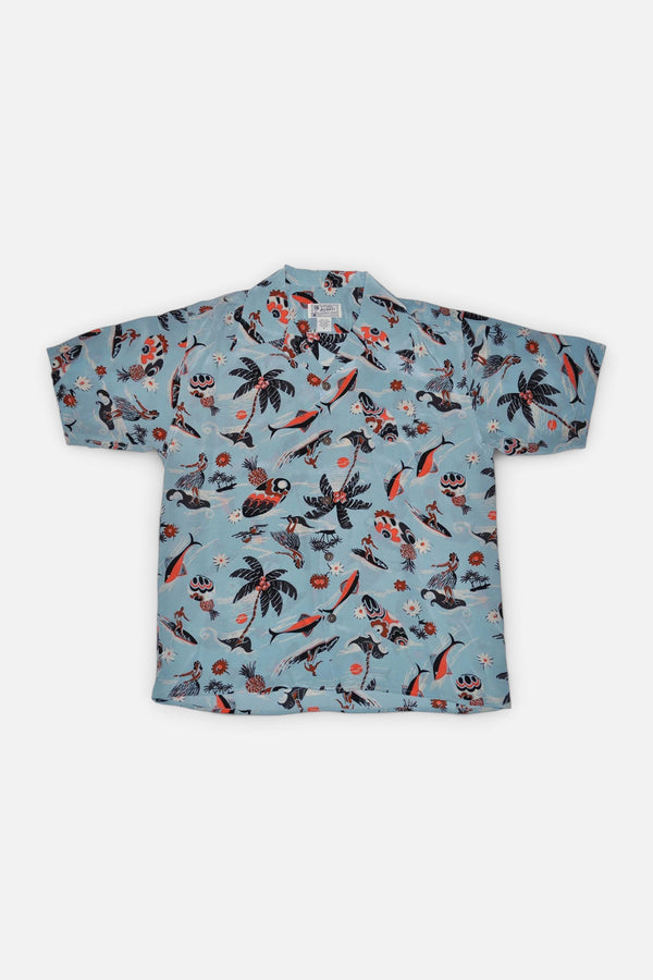 Avanti Fashion, Inc Surf N Hula Shirt in Blue