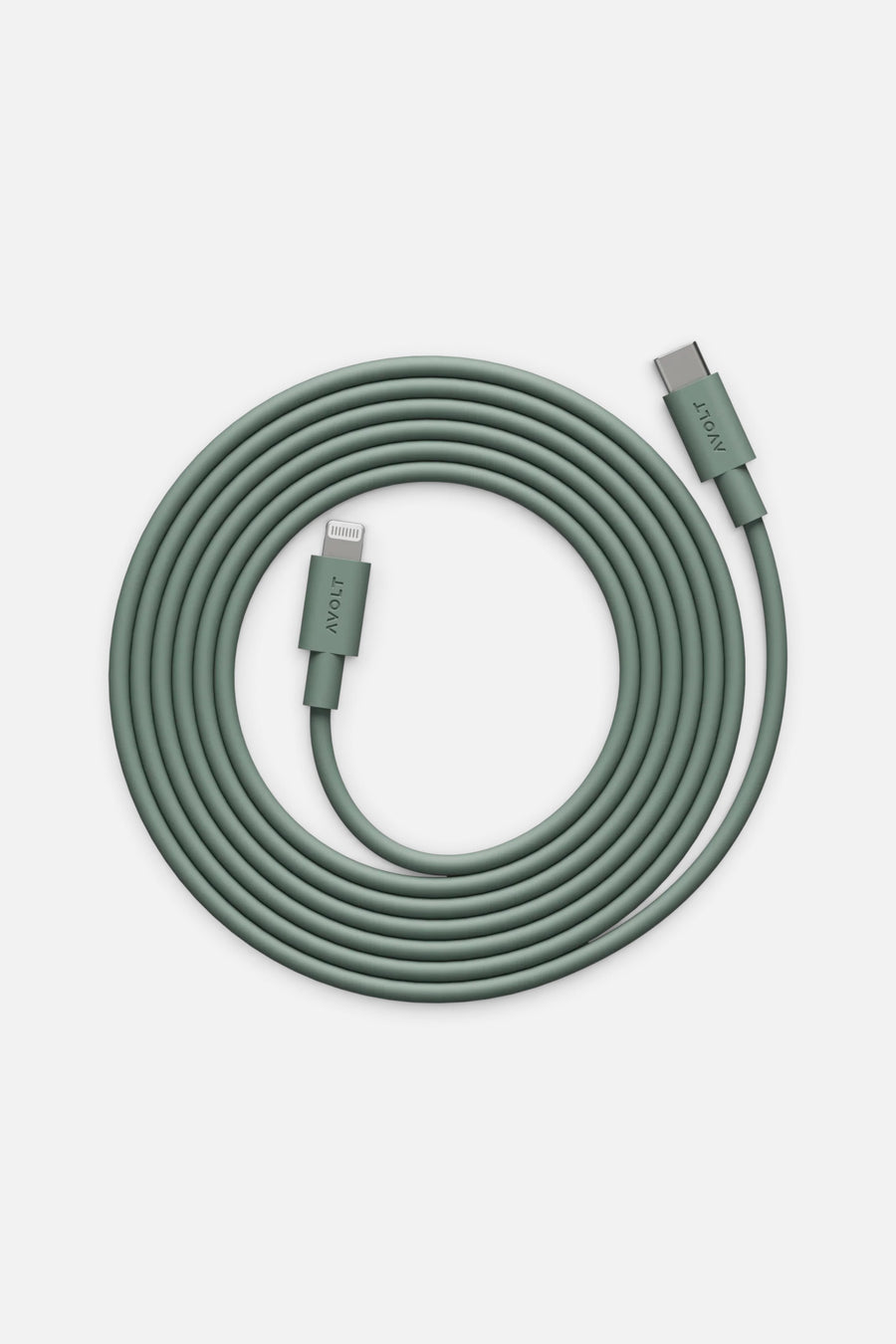 Avolt 1 USB-C to Lightning Cable – flat lay