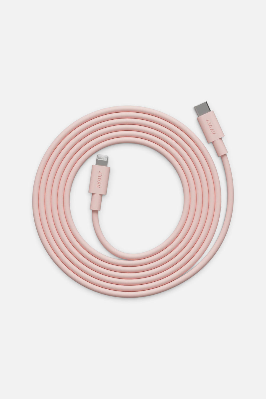 Avolt 1 USB-C to Lightning Cable – side view
