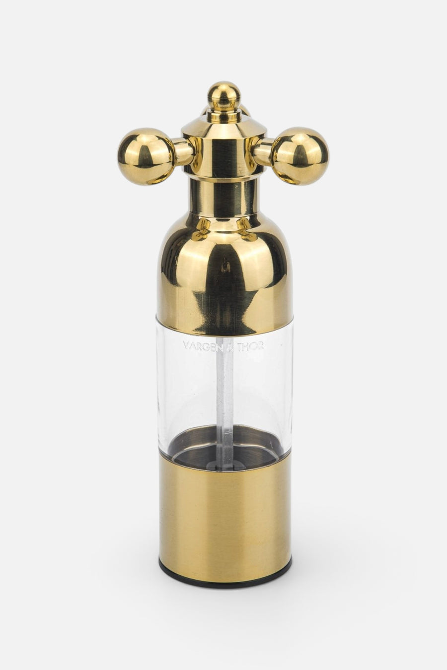 Axia Salt & Pepper Mill in Cava Bronze – back view