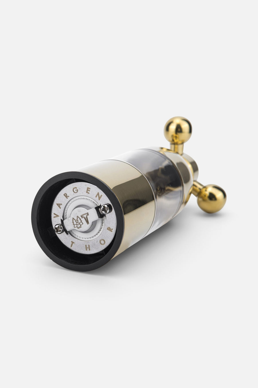 Axia Salt & Pepper Mill in Cava Bronze – detail