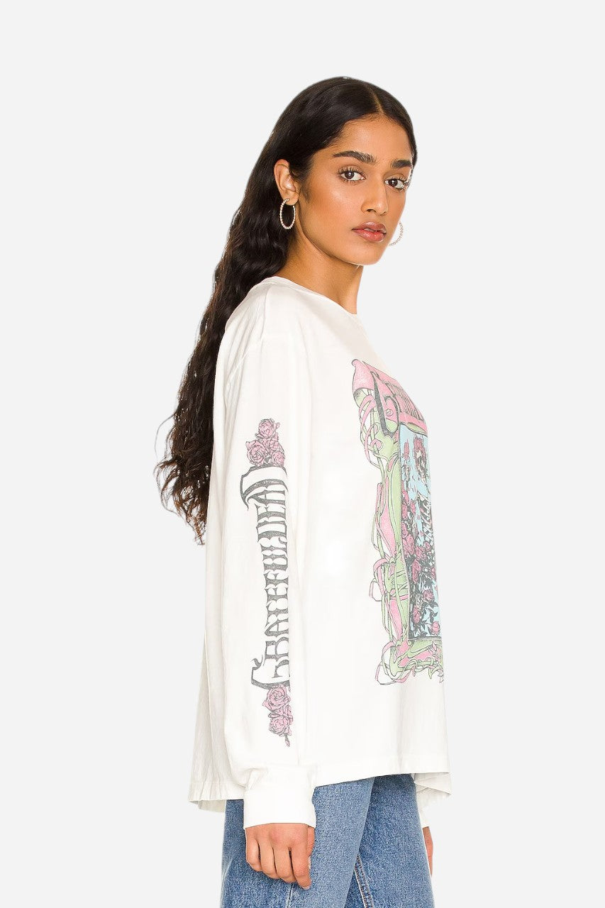 Daydreamer for Free People Grateful Dead Oxford Circus Oversize Long 2024 Sleeve Grap