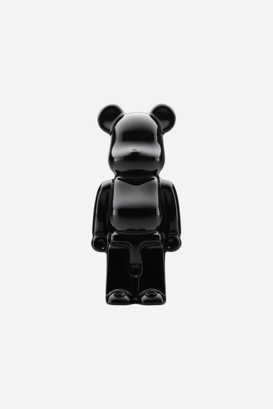 Baccarat Be@rbrick Standing Figurine in Black – front view