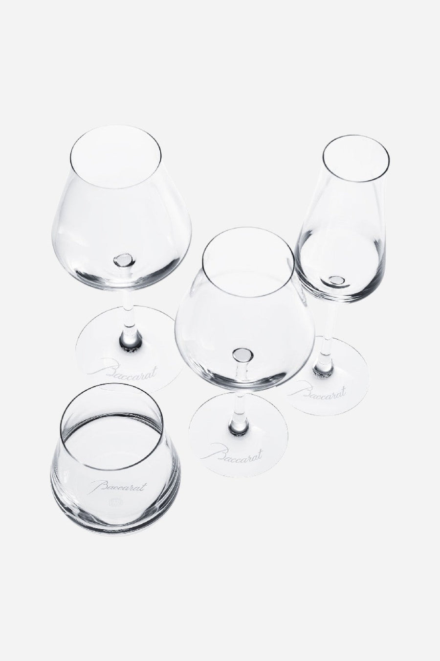 Baccarat Chateau Baccarat Degustation Glasses Set – side view
