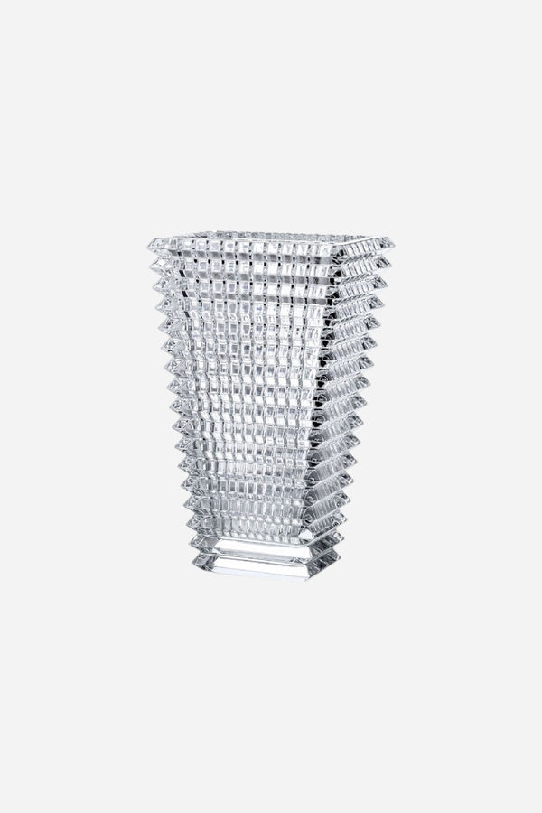 Baccarat Eye Oval Vase Small in Clear