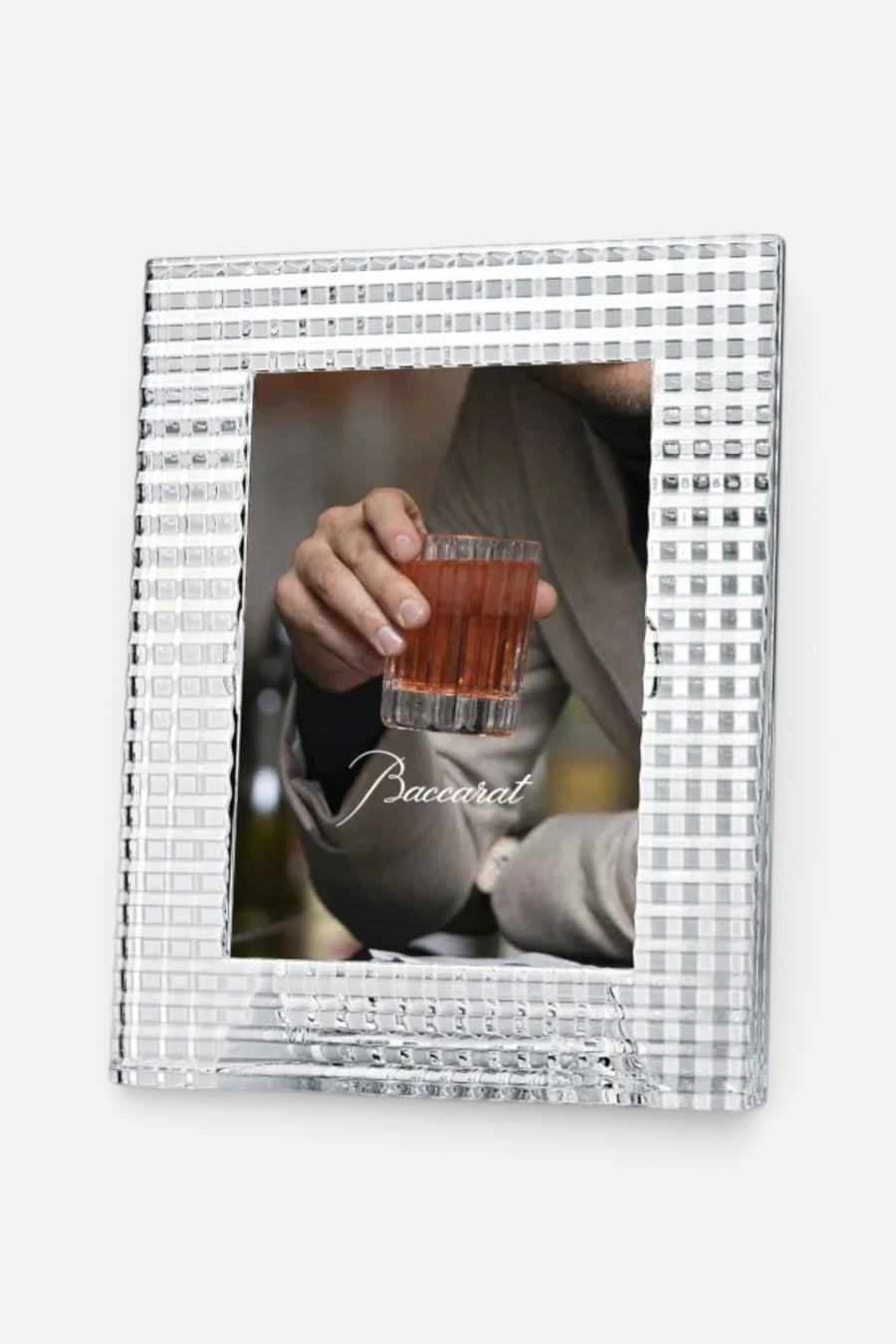 Baccarat Eye Photo Frame in Clear - 5 x 7 – front view