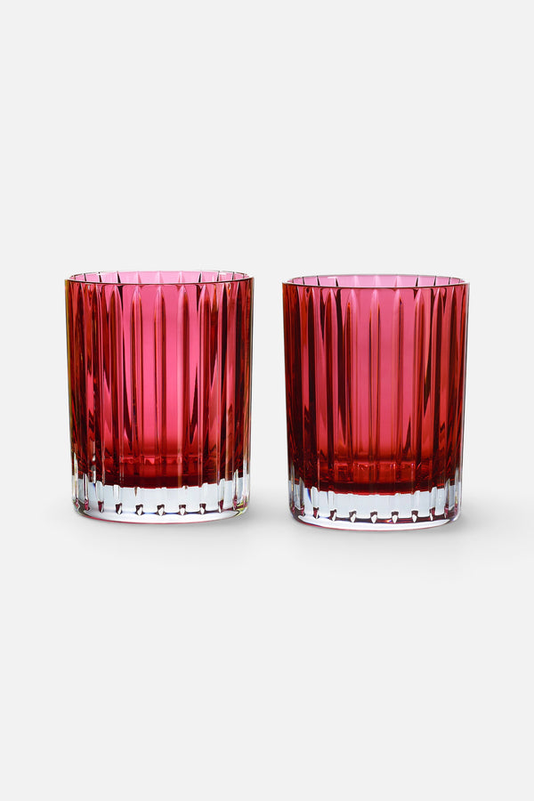 Baccarat Harmonie Tumblers in Red - Set of 2