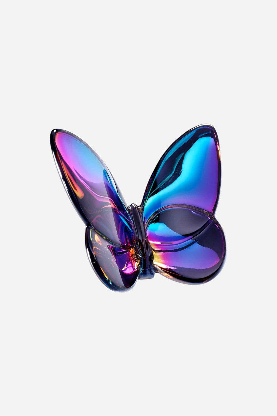 Baccarat Lucky Butterfly Papillon in Blue Scarabee – front view