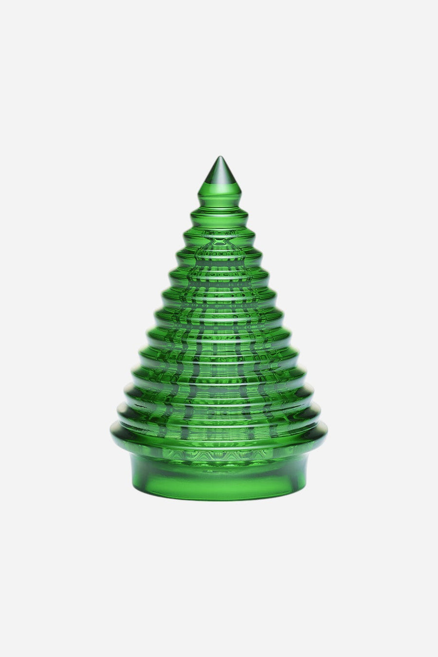 Baccarat Noel Eye Fir in Green – front view