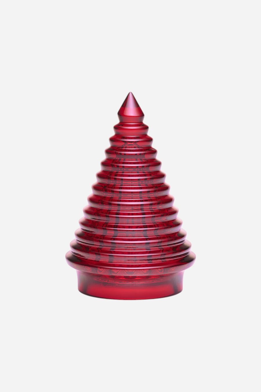 Baccarat Noel Eye Fir in Red – front view