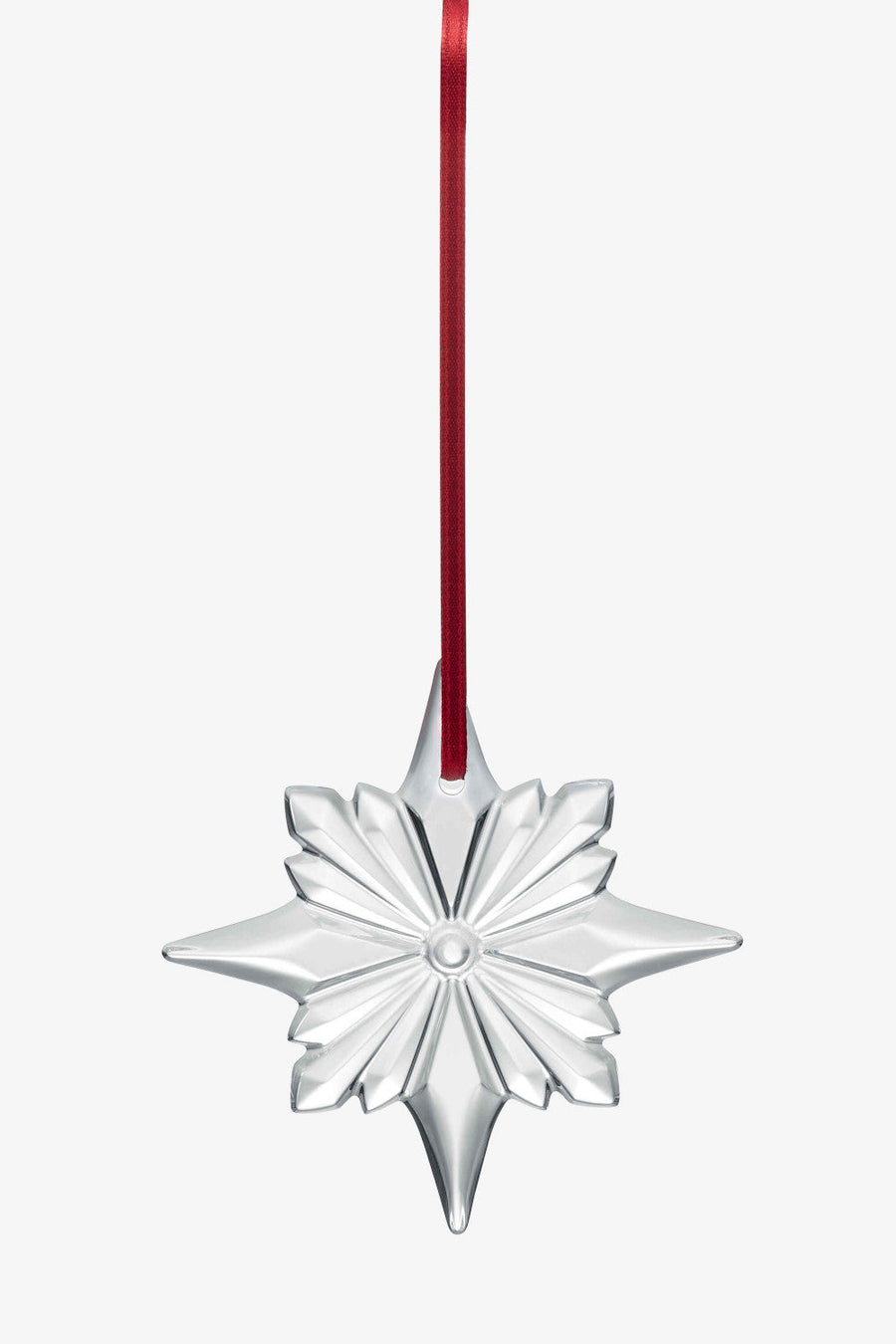 Baccarat Noel Wish Annual Christmas Ornament – front view