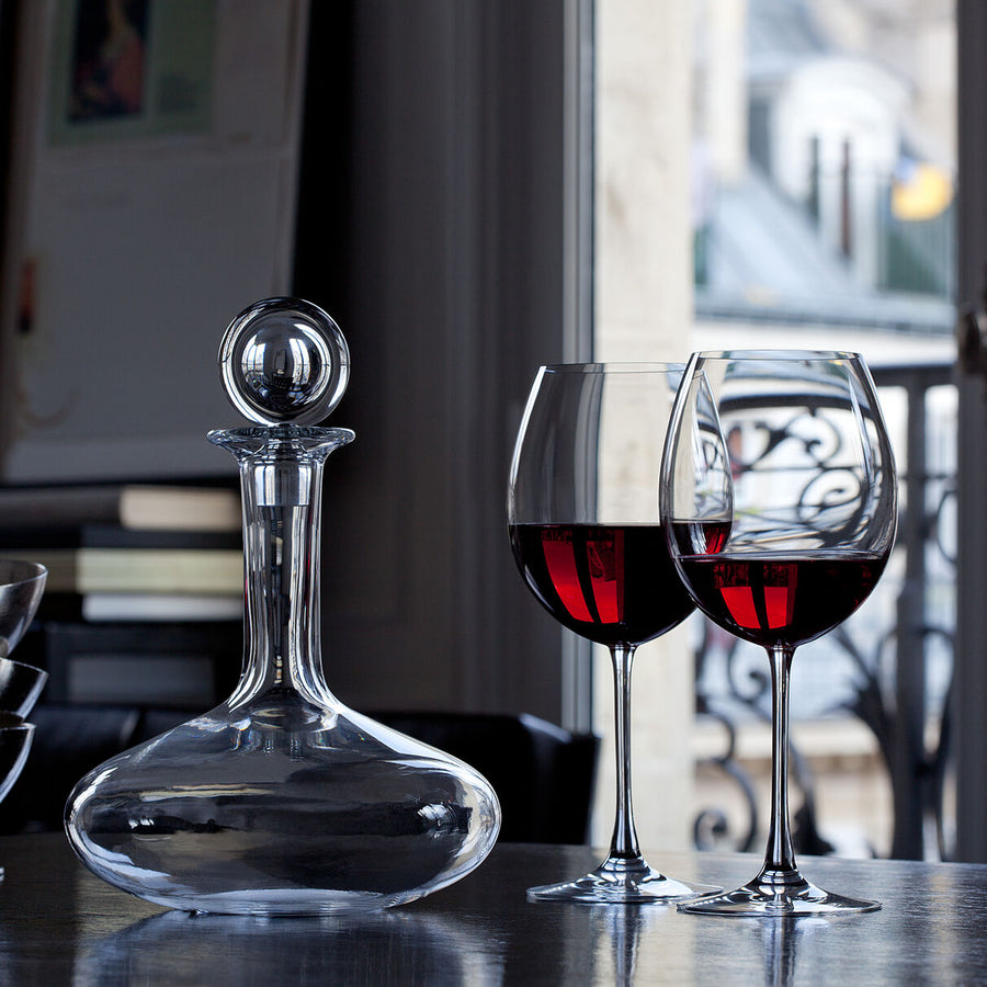 Baccarat Oenologie Young Wine Decanter – back view
