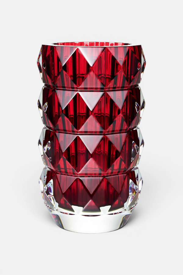 Baccarat Red Louxor Medium Round Vase 230