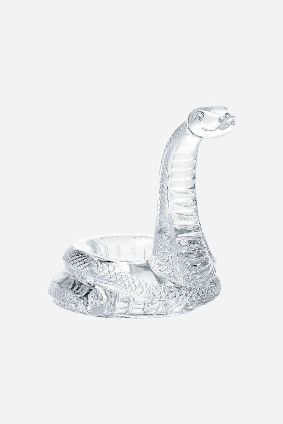 Baccarat Zodiaque Snake 2025 in Clear – front view