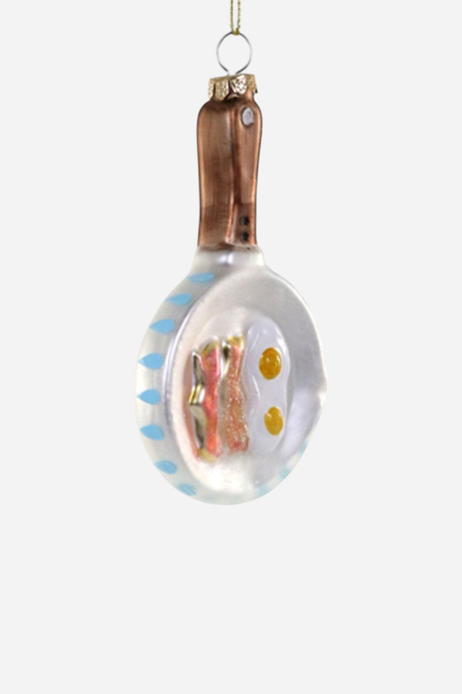 Bacon And Eggs Ornament – front view