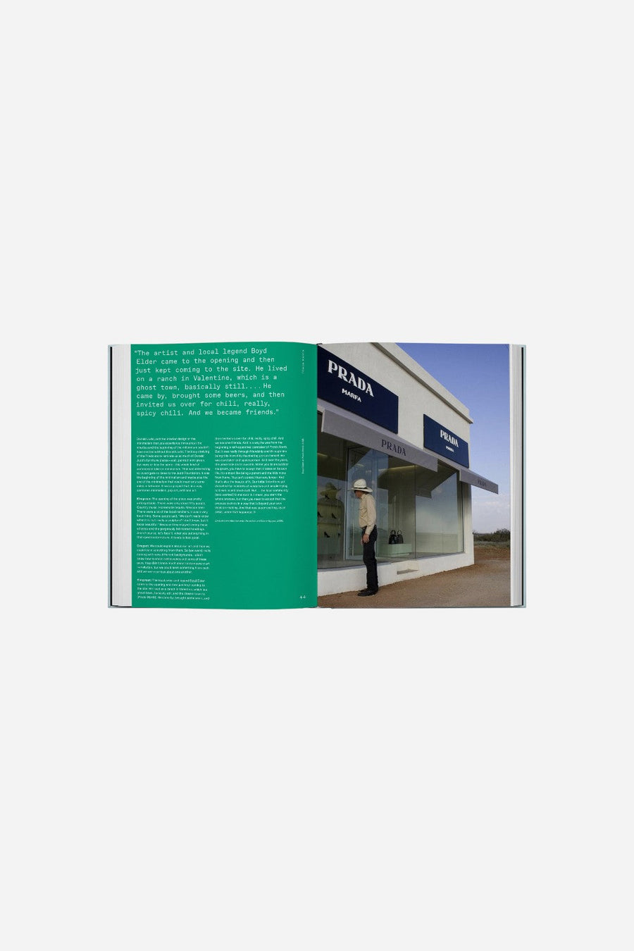 Ballroom Marfa: The First Twenty Years – flat lay