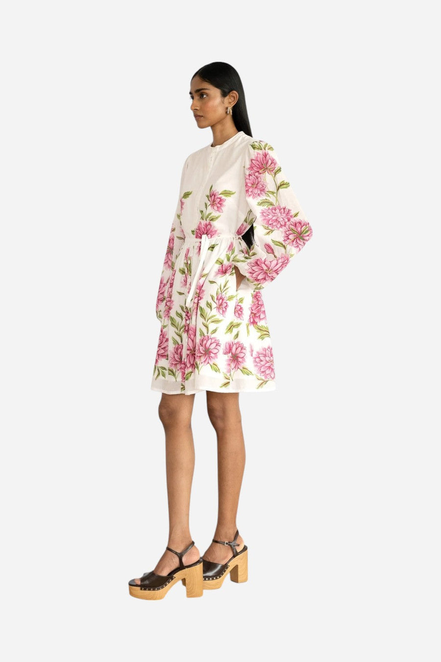 Banjanan Allegra Dress in Killara Border Syrath – back view