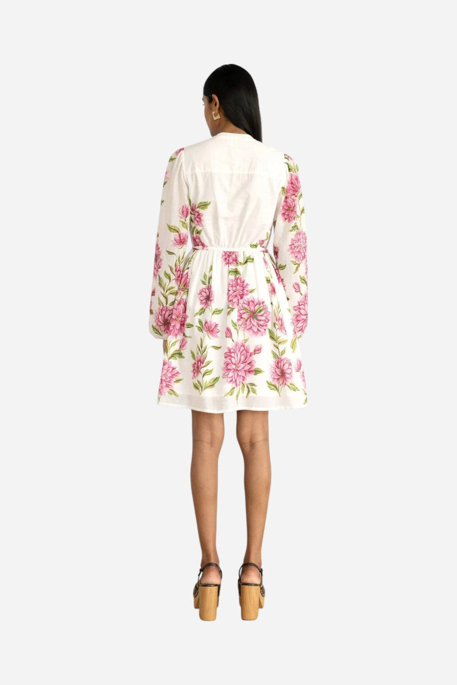 Banjanan Allegra Dress in Killara Border Syrath – detail
