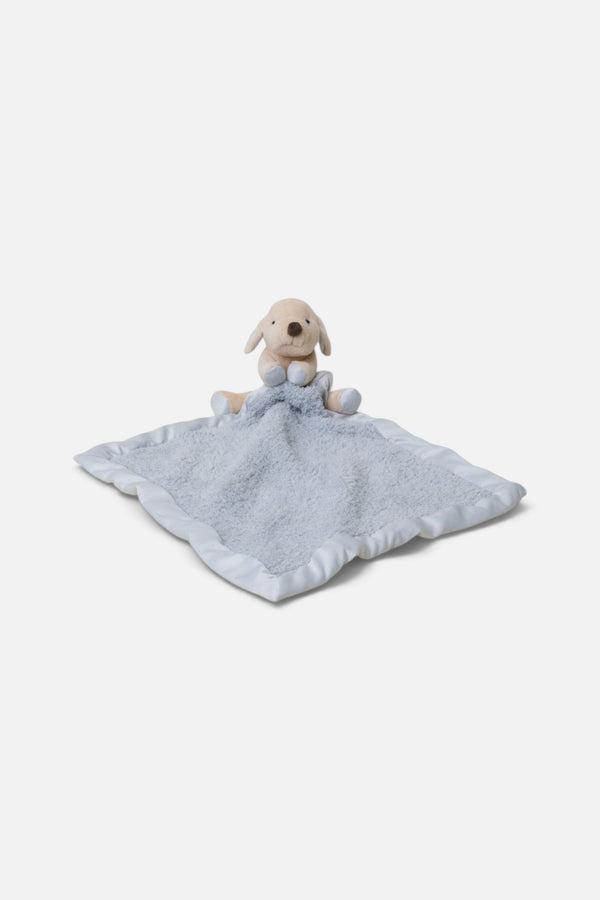 Barefoot Dreams CozyChic Barefoot Buddie in Blue Puppy
