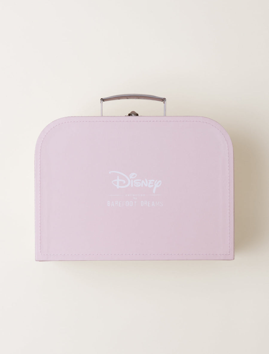 Barefoot Dreams CozyChic Ultra Lite Disney Minnie Mouse Infant Set – flat lay