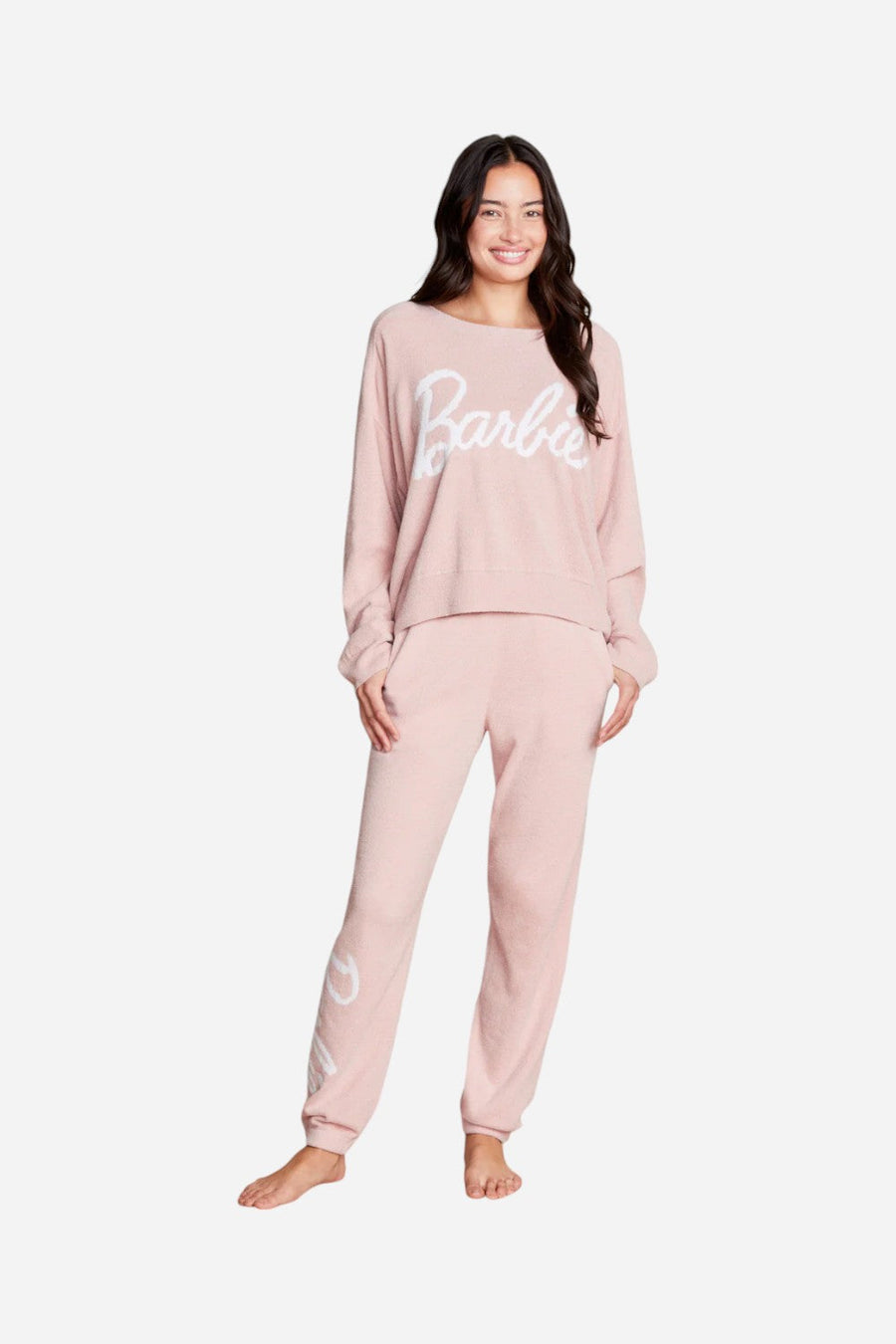 Barefoot Dreams CozyChic Ultra Lite® Women's Barbie™ Pullover – front view