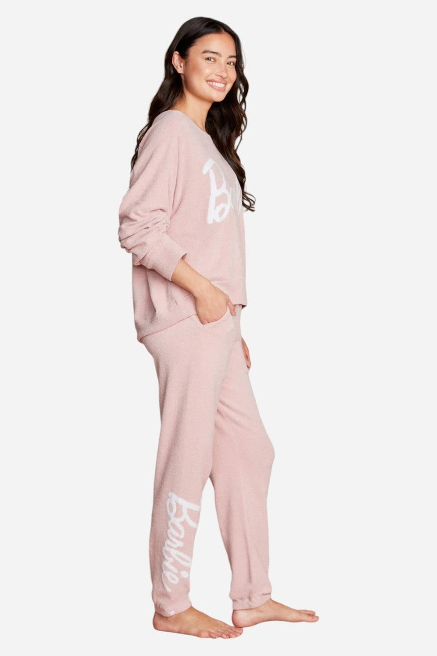 Barefoot Dreams CozyChic Ultra Lite® Women's Barbie™ Pullover – on model