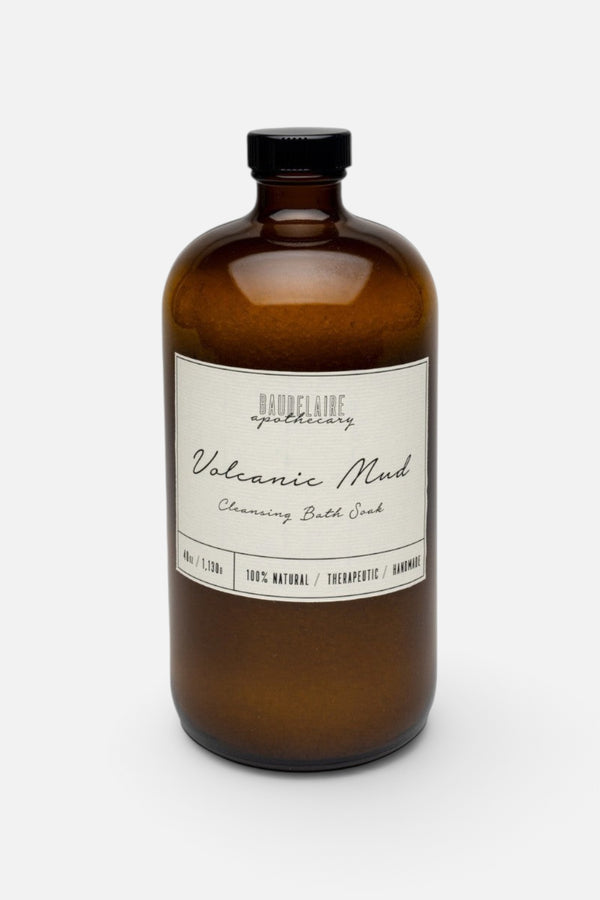 Baudelaire Soaps Volcano Mud Bath Soak, 40 Oz